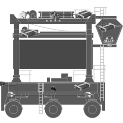 Portal forklift