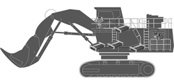 Mine excavator